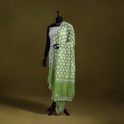 Cotton jaipur printed dupatta 80 - handcrafted