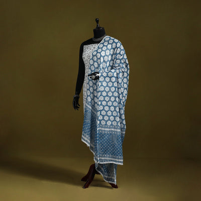 Cotton jaipur printed dupatta 81 - handcrafted