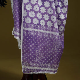 Cotton jaipur printed dupatta 82 - handcrafted