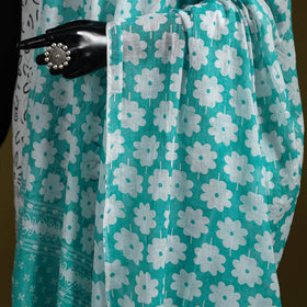 Cotton jaipur printed dupatta 83 - handcrafted