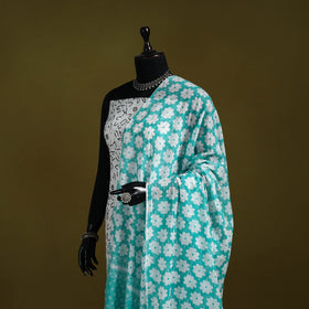 Cotton jaipur printed dupatta 83 - handcrafted