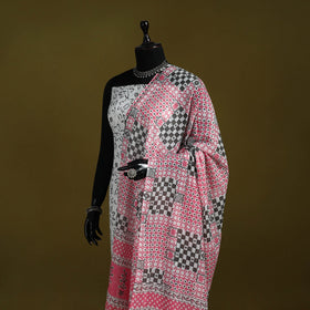 Cotton jaipur printed dupatta 85 - handcrafted