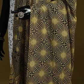 Cotton jaipur printed dupatta 90 - handcrafted