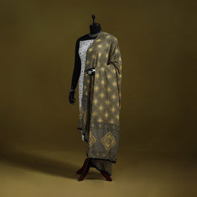 Cotton jaipur printed dupatta 90 - handcrafted