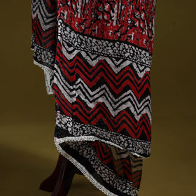 Cotton jaipur printed dupatta 91 - handcrafted