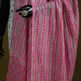 Cotton jaipur printed dupatta 92 - handcrafted