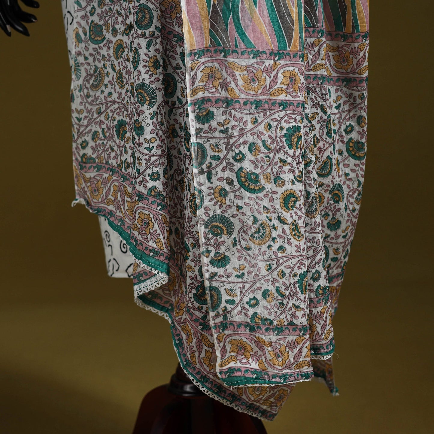 Cotton jaipur printed dupatta 99 - handcrafted