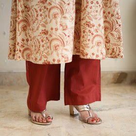 Cotton pedana kalamkari kurta set (set of 3) 02