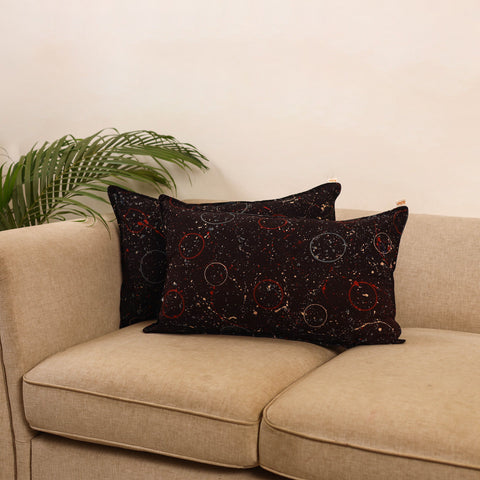 Cotton pillow covers (set of 2) 27 - handcrafted