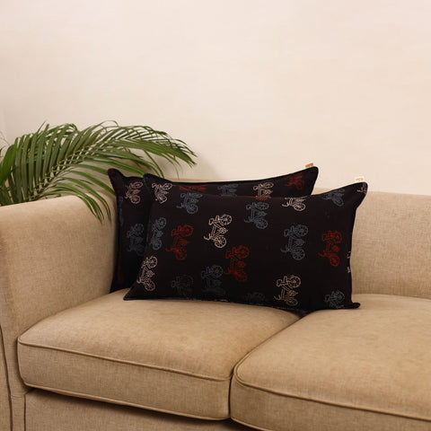 Cotton pillow covers (set of 2) 39 - handcrafted