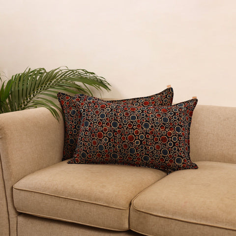 Cotton pillow covers (set of 2) 40 - handcrafted