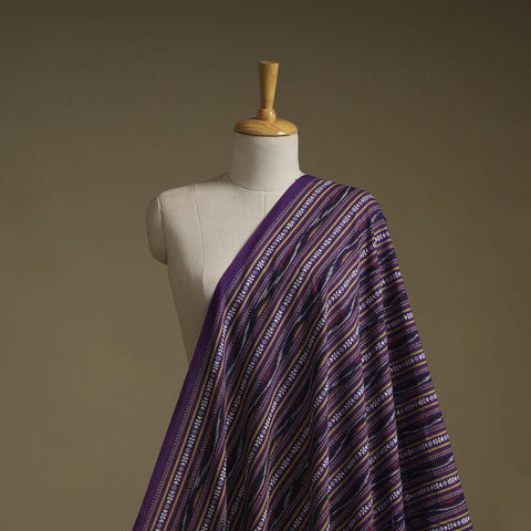 Cotton pochampally dabi ikat fabric 03 - handcrafted