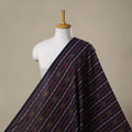 Cotton pochampally dabi ikat fabric 15 - handcrafted