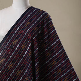 Cotton pochampally dabi ikat fabric 15 - handcrafted