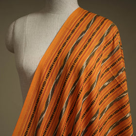 Cotton pochampally dabi ikat fabric 18 - handcrafted