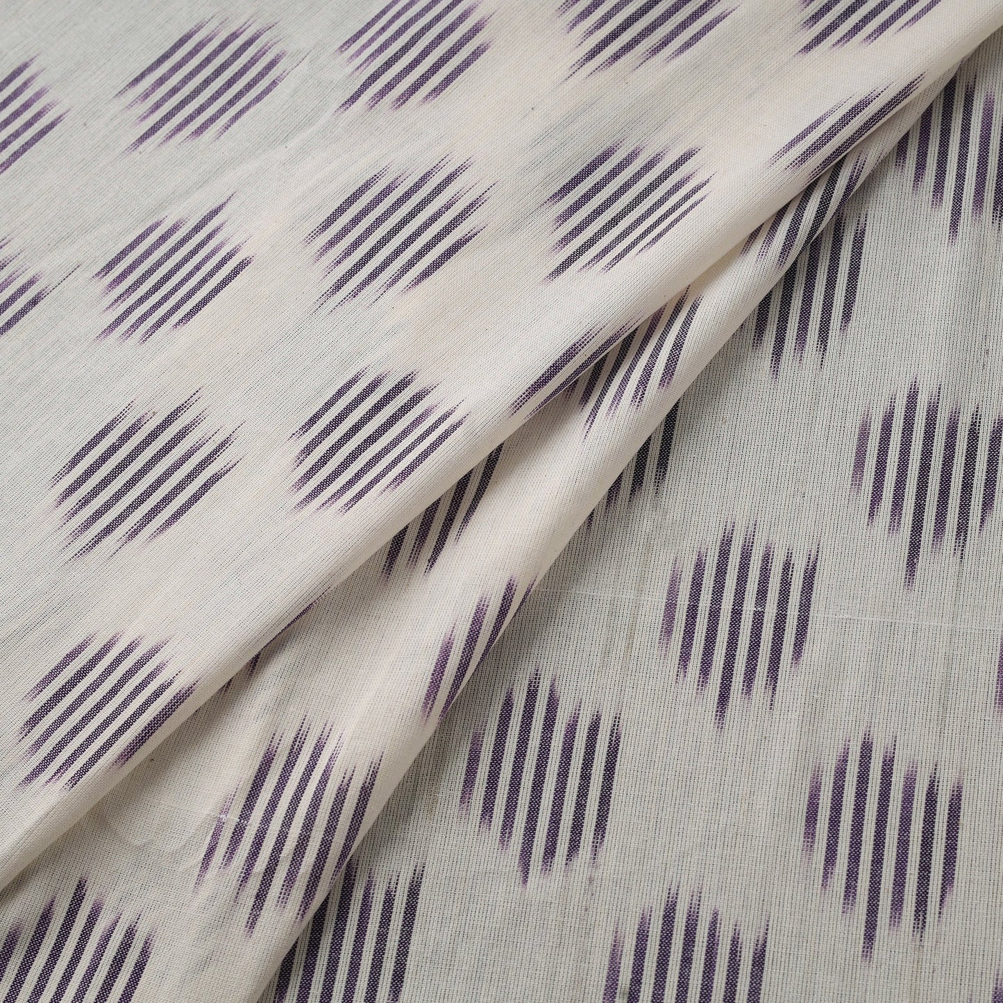 Cotton pochampally ikat fabric 02 - handcrafted