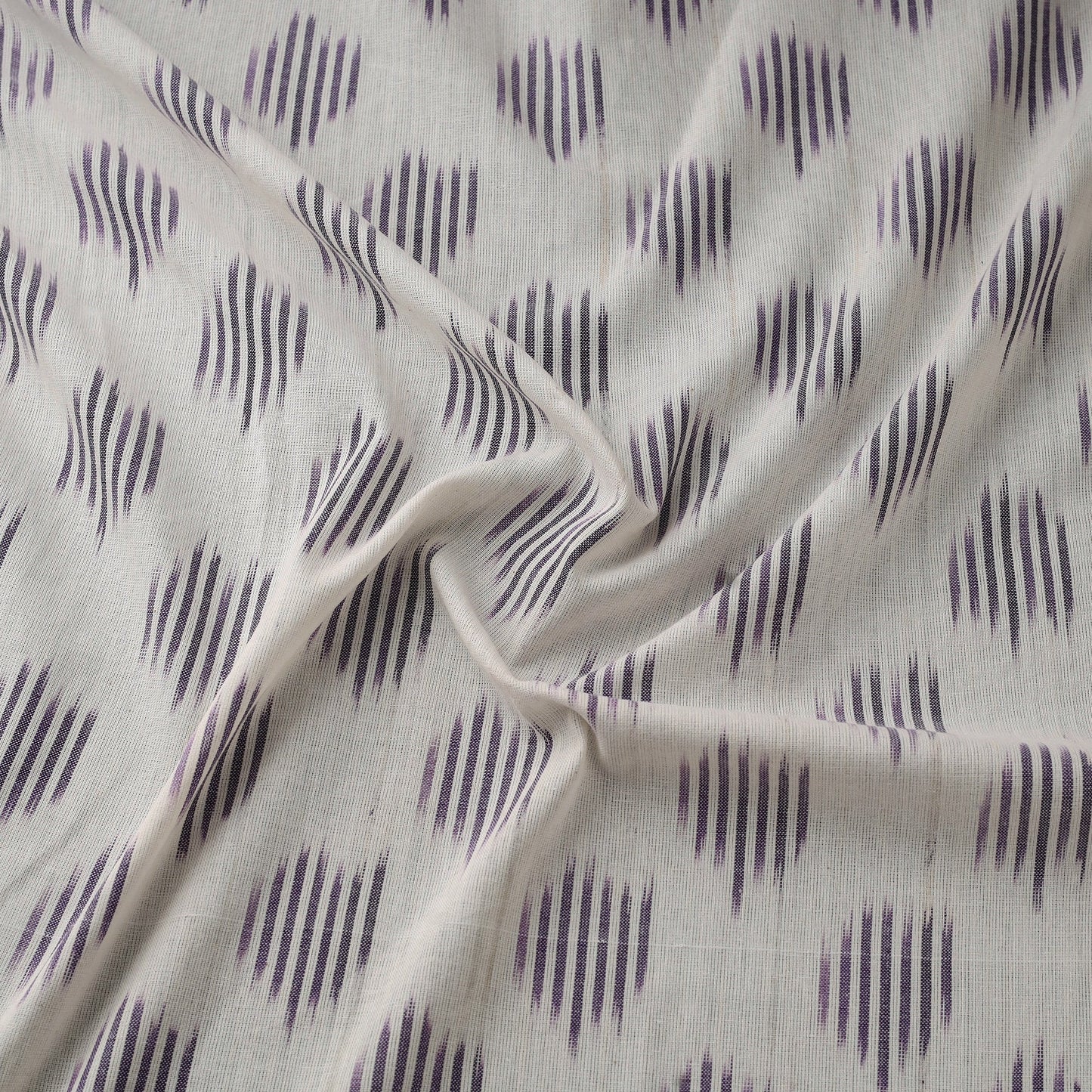 Cotton pochampally ikat fabric 02 - handcrafted