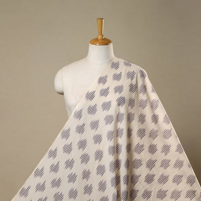 Cotton pochampally ikat fabric 02 - handcrafted