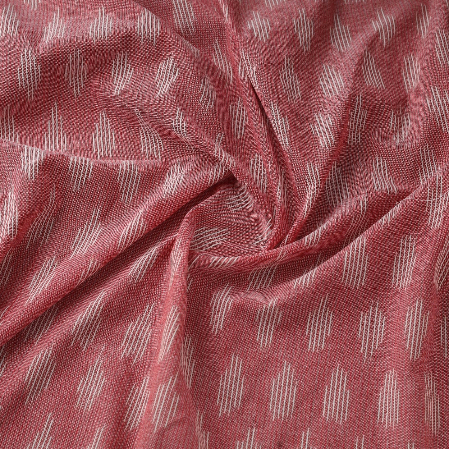 Cotton pochampally ikat fabric 04 - handcrafted