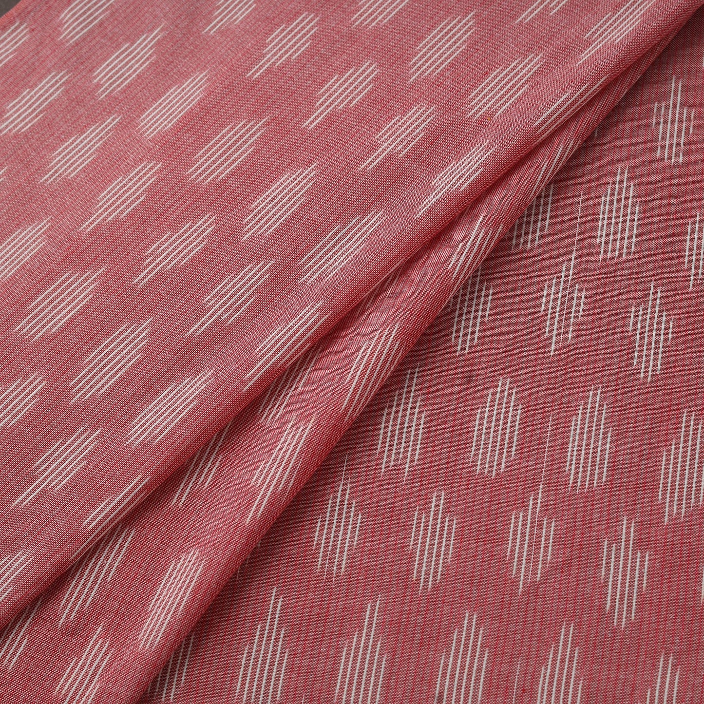Cotton pochampally ikat fabric 04 - handcrafted