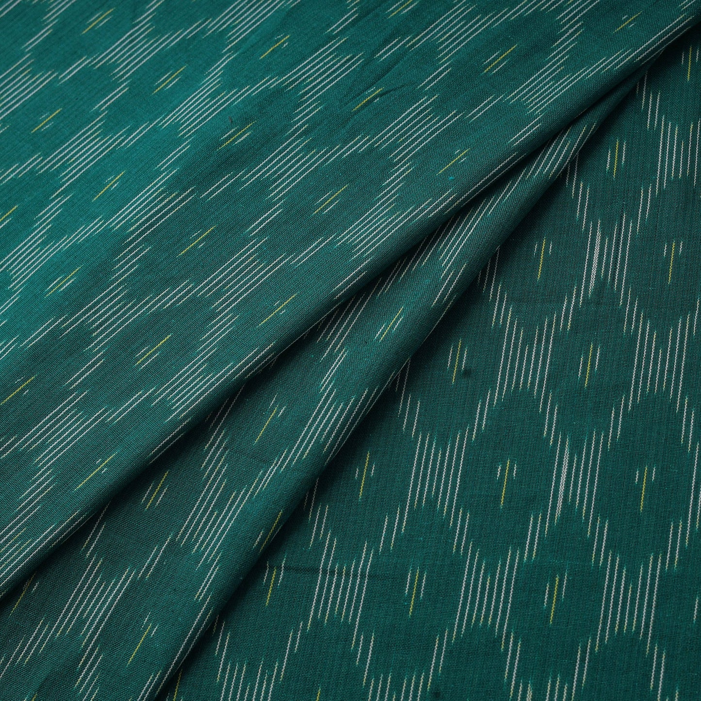 Cotton pochampally ikat fabric 06 - handcrafted