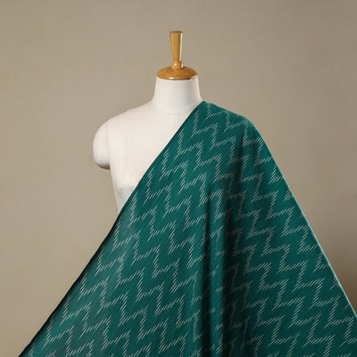 Cotton pochampally ikat fabric 09 - handcrafted