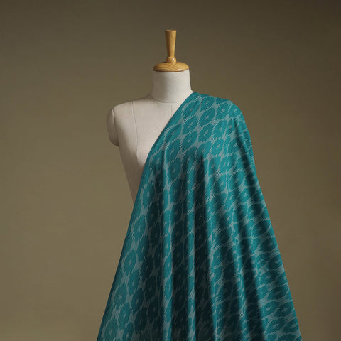 Cotton pochampally ikat fabric 27 - handcrafted