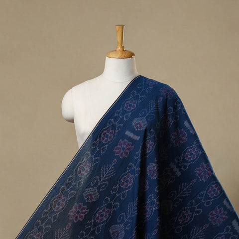 Cotton sambalpuri ikat fabric 34 - handcrafted