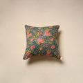 Cotton sanganeri cushion cover 103 - handcrafted