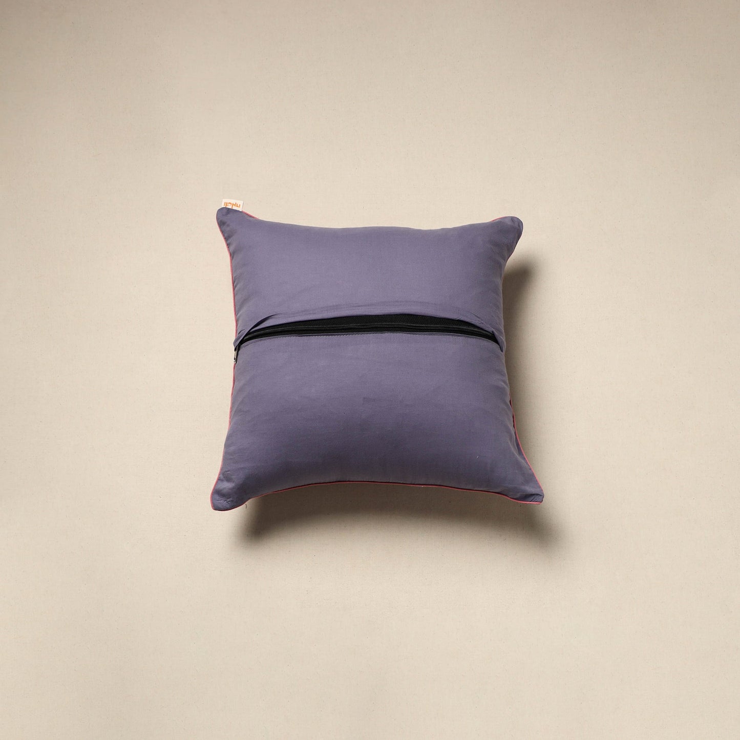 Cotton sanganeri cushion cover 104 - handcrafted