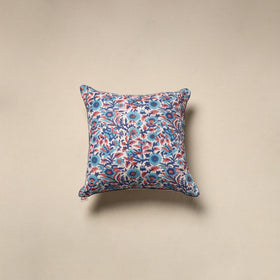 Cotton sanganeri cushion cover 105 - handcrafted
