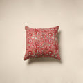 Cotton sanganeri cushion cover 110 - handcrafted