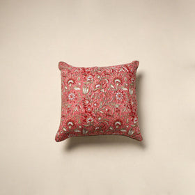Cotton sanganeri cushion cover 110 - handcrafted