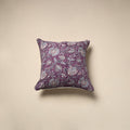 Cotton sanganeri cushion cover 114 - handcrafted