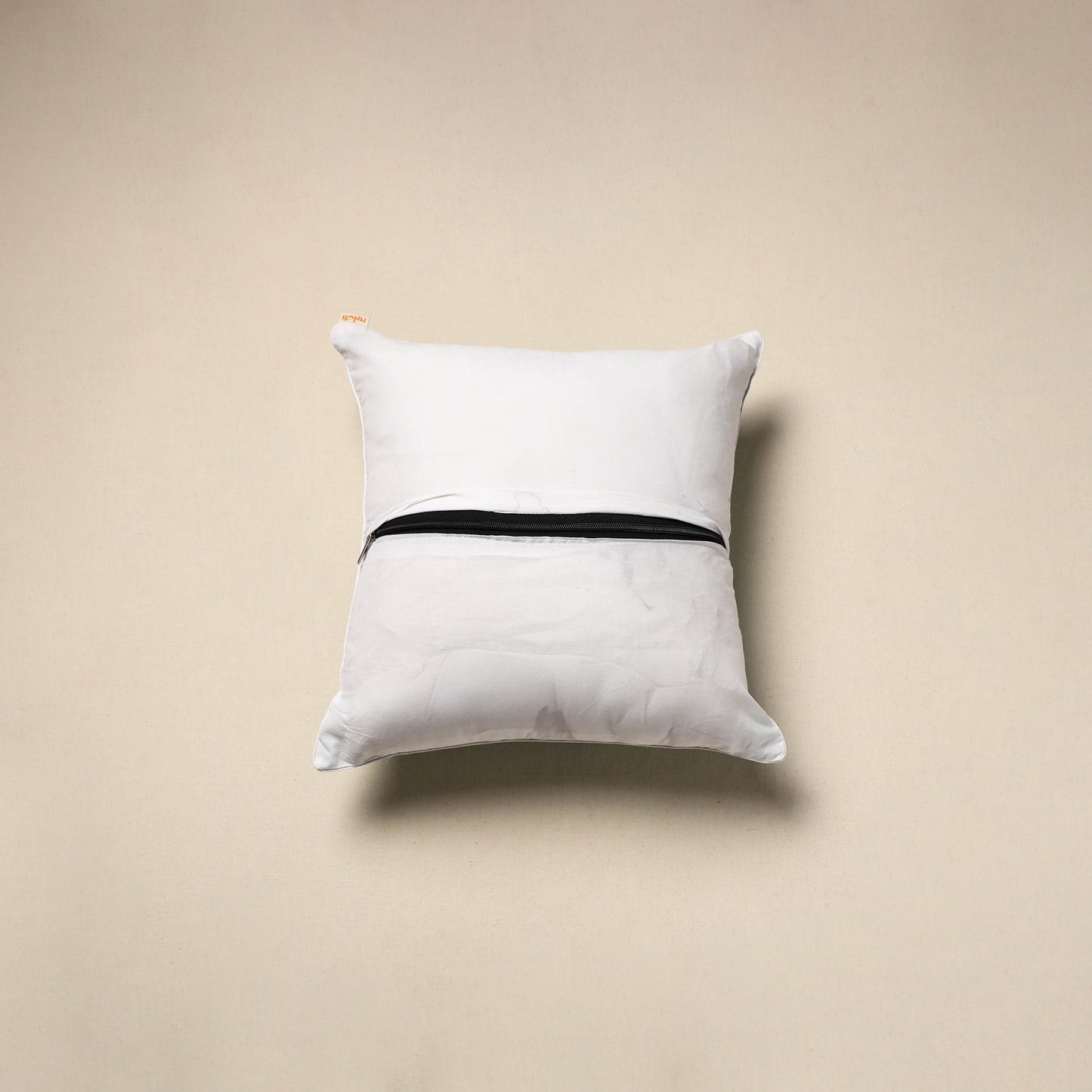 Cotton sanganeri cushion cover 116 - handcrafted