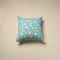 Cotton sanganeri cushion cover 116 - handcrafted