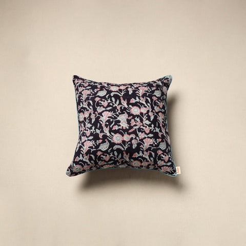 Cotton sanganeri cushion cover 117 - handcrafted