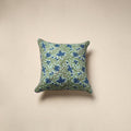 Cotton sanganeri cushion cover 118 - handcrafted