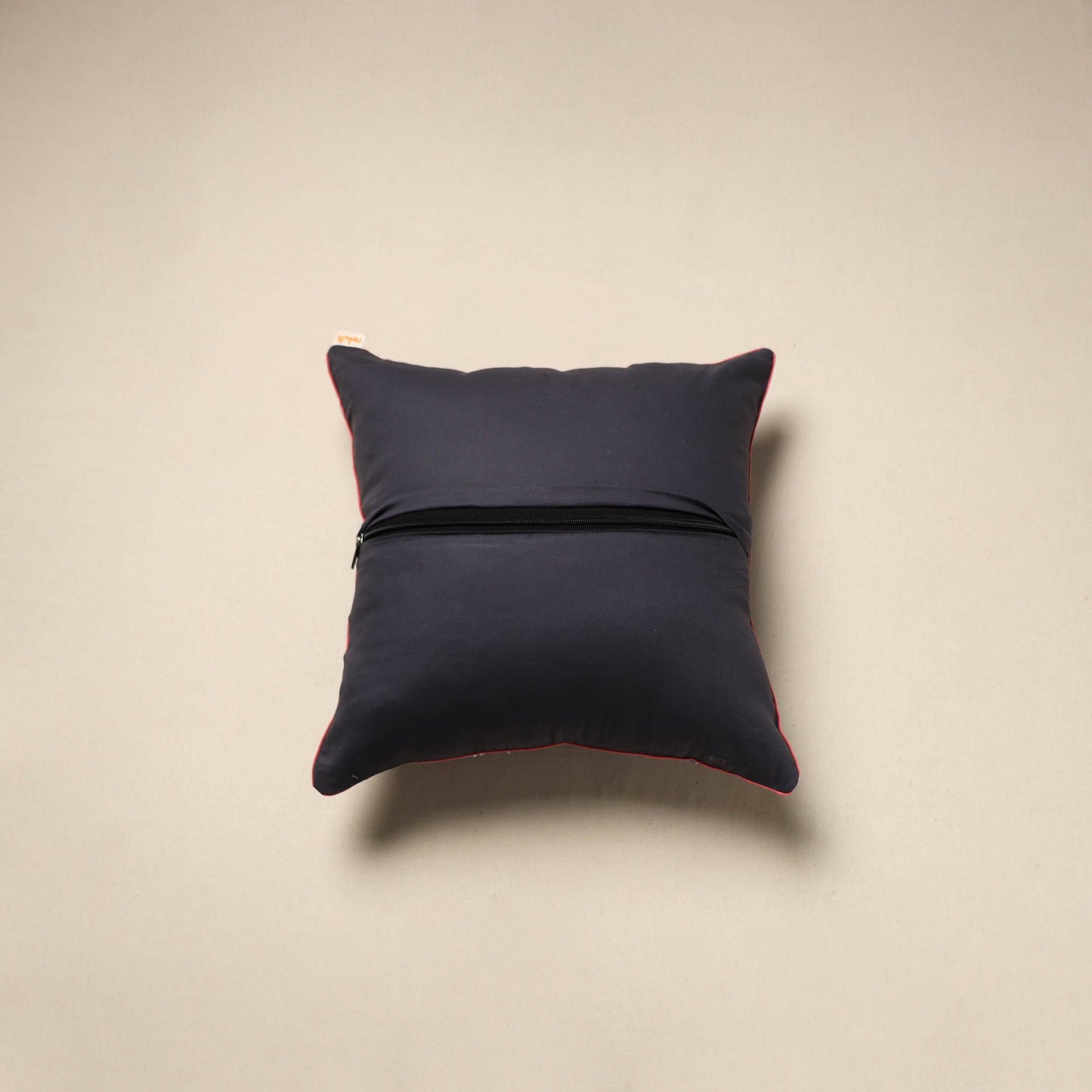 Cotton sanganeri cushion cover 121 - handcrafted