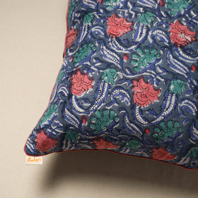 Cotton sanganeri cushion cover 121 - handcrafted