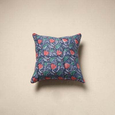 Cotton sanganeri cushion cover 121 - handcrafted