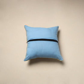 Cotton sanganeri cushion cover 123 - handcrafted