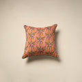 Cotton sanganeri cushion cover 125 - handcrafted