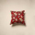 Cotton sanganeri cushion cover 129 - handcrafted
