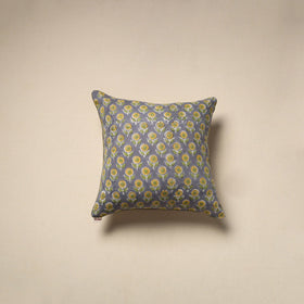 Cotton sanganeri cushion cover 133 - handcrafted