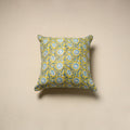 Cotton sanganeri cushion cover 134 - handcrafted