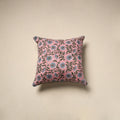 Cotton sanganeri cushion cover 135 - handcrafted