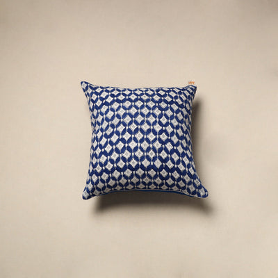 Cotton sanganeri cushion cover 138 - handcrafted