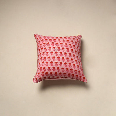 Cotton sanganeri cushion cover 140 - handcrafted