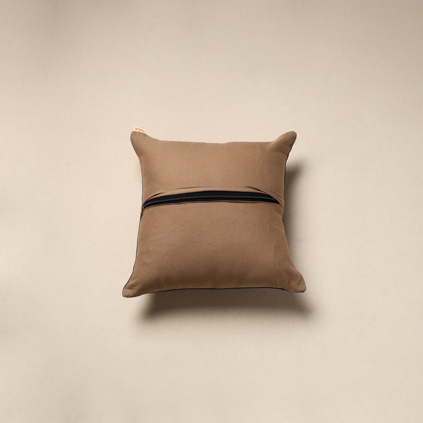 Cotton sanganeri cushion cover 144 - handcrafted